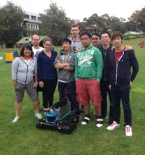 A hobby entry in an autonomous ground vehicle competition.