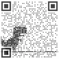 A QR code that animates as a GIF