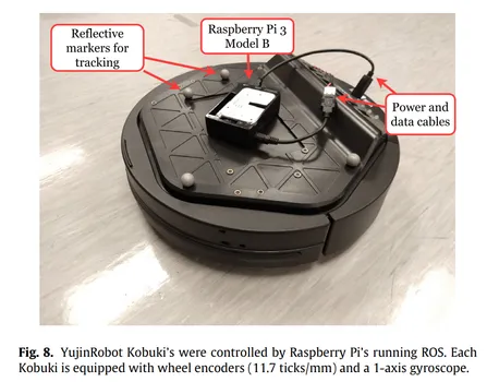 Hardware setup of small, indoor autonomous vehicles.